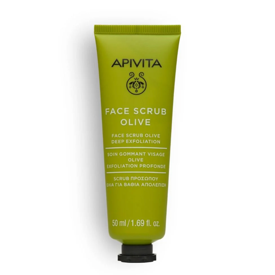 APIVITA Face Scrub Olive for Deep Exfoliation